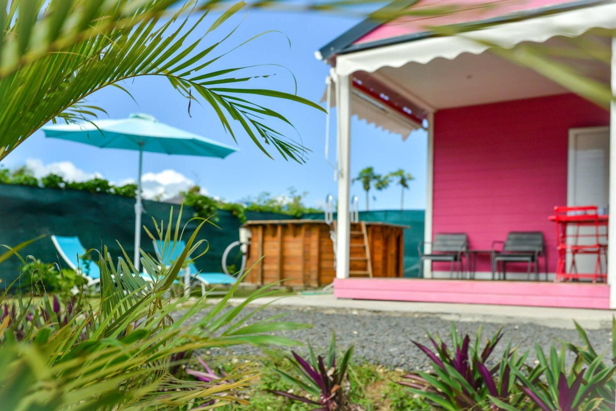 Les Jardins De Chantilly -Bungalows 4 Etoiles Avec Jardins Et Piscines Privees Baie-Mahault Kamer foto