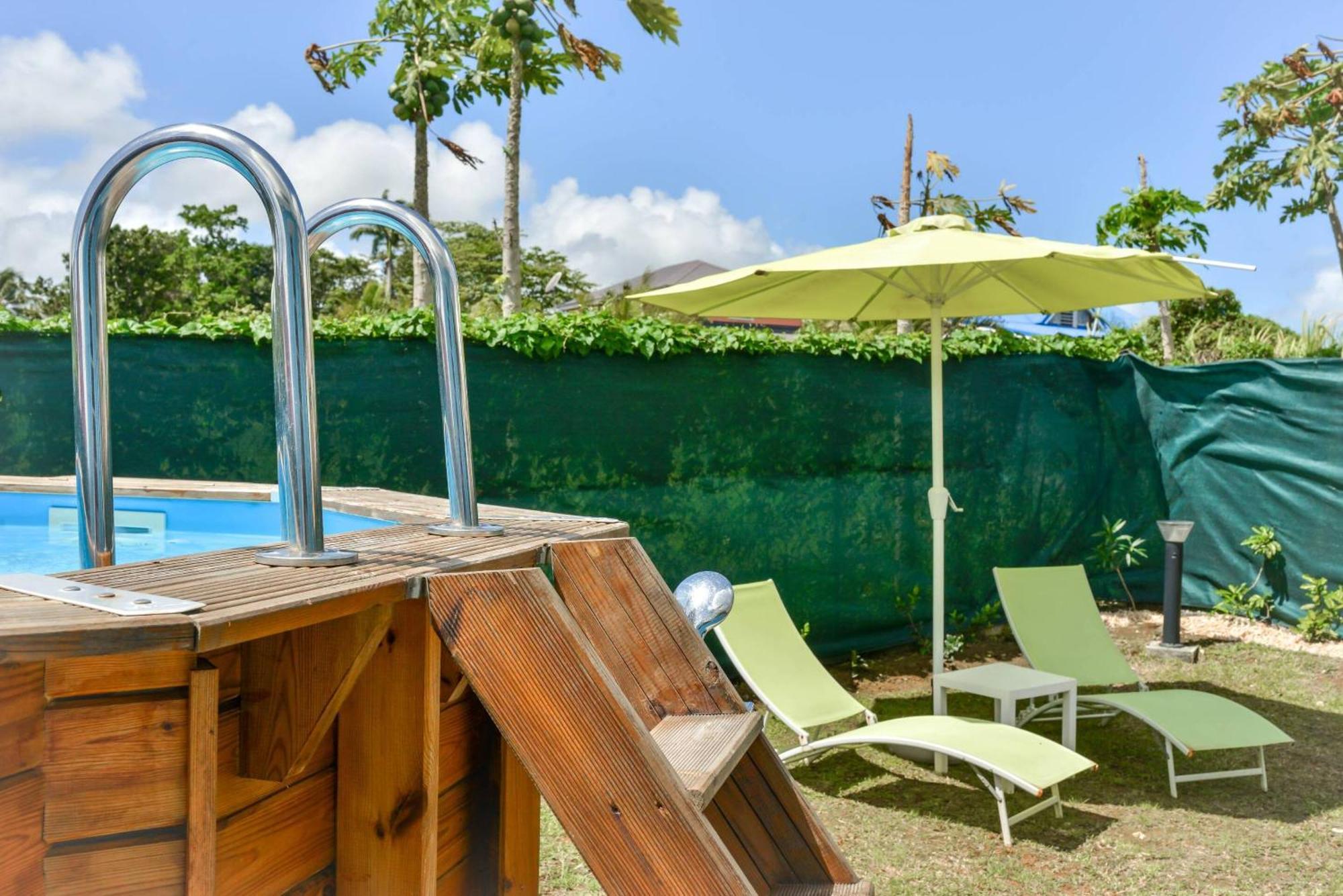 Les Jardins De Chantilly -Bungalows 4 Etoiles Avec Jardins Et Piscines Privees Baie-Mahault Kamer foto